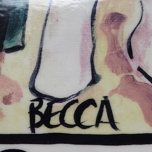 BECCA SPEIGHT LAMINATED PHOTO OF WOMAN AT THE BEACH 17" X 11" - Picture 5 of 8